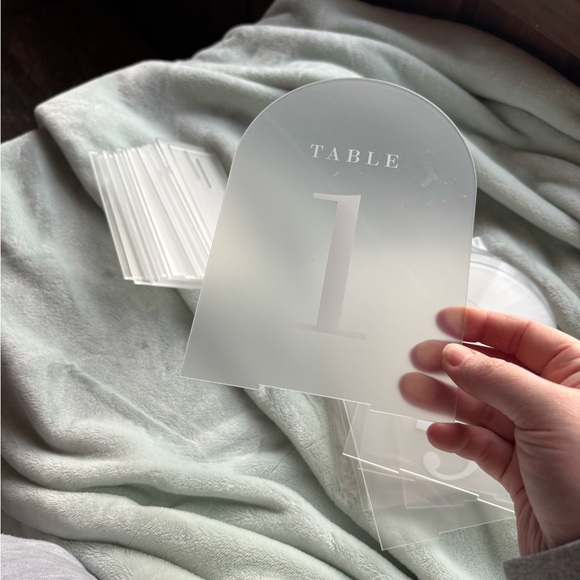 Table Numbers 1-15 - Picture 2 of 4